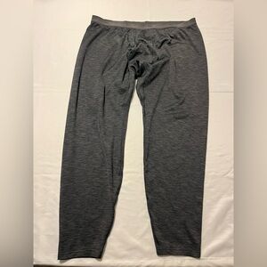 REI CoOp Base Layer Pants Mens Xxl Gray Black Pull On Outdoors Baselayer